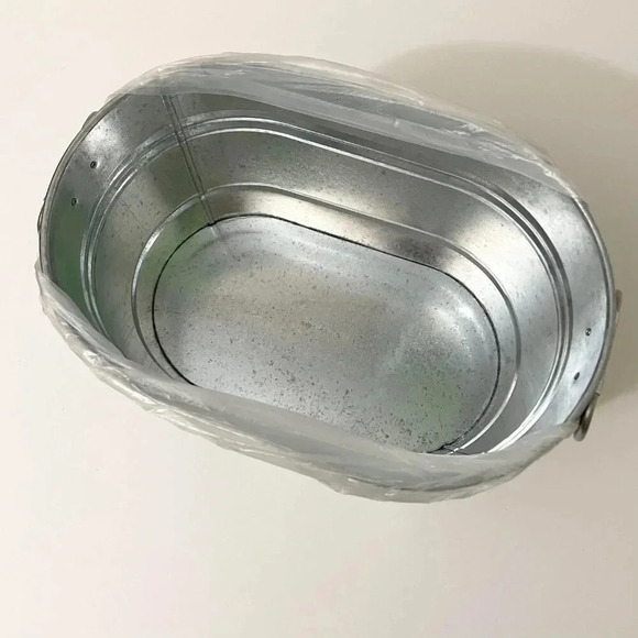 Moosehead Lager Beer  Green Galvanized Metal Ice Bucket NEW - Picture 7 of 11